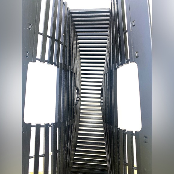 Women’s Black Mini Ark Top Handle Bamboo Tote - Picture 6 of 6